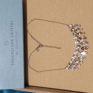 TCS sand castle necklace Swarovski